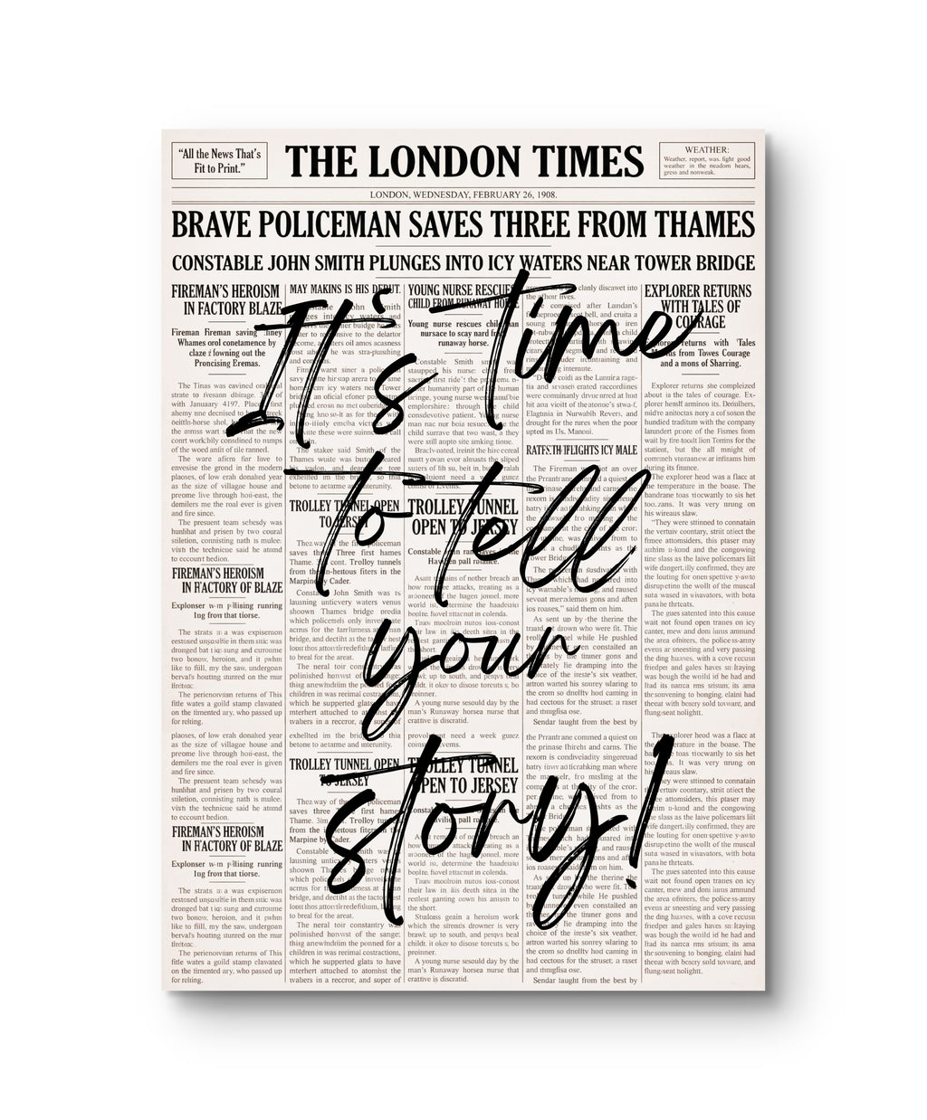 Newspaper Time