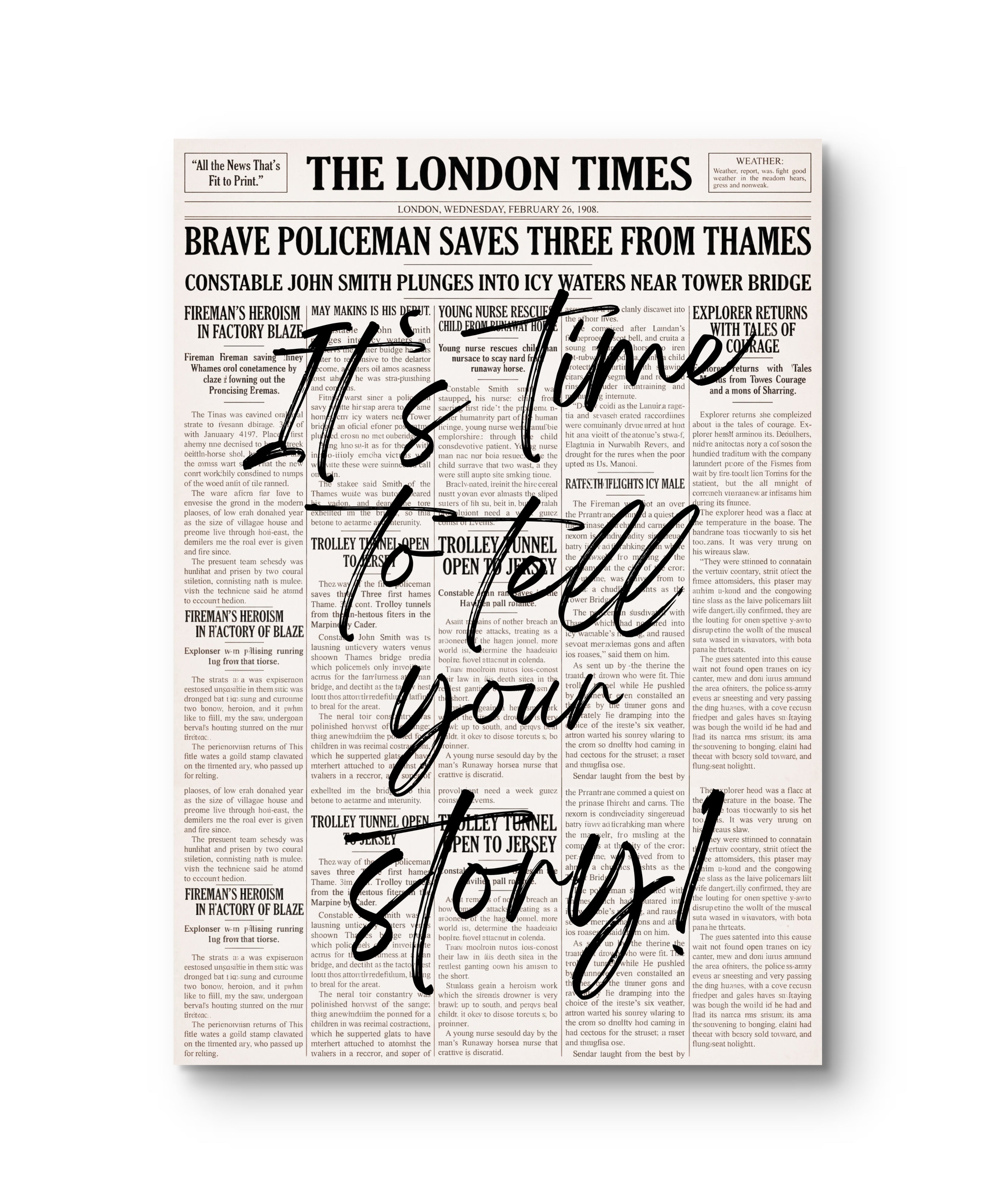 Newspaper Time