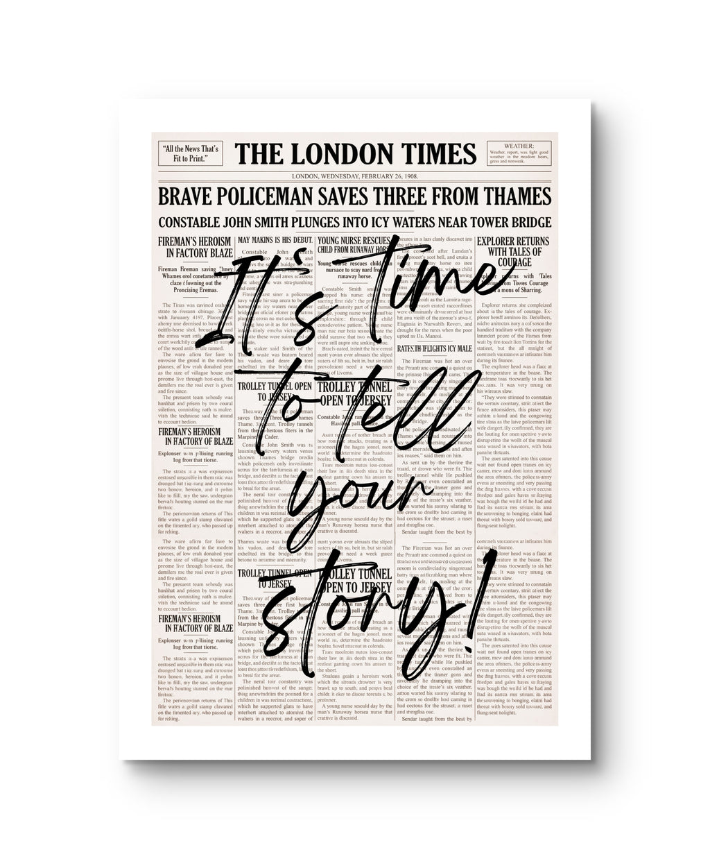 Newspaper Time