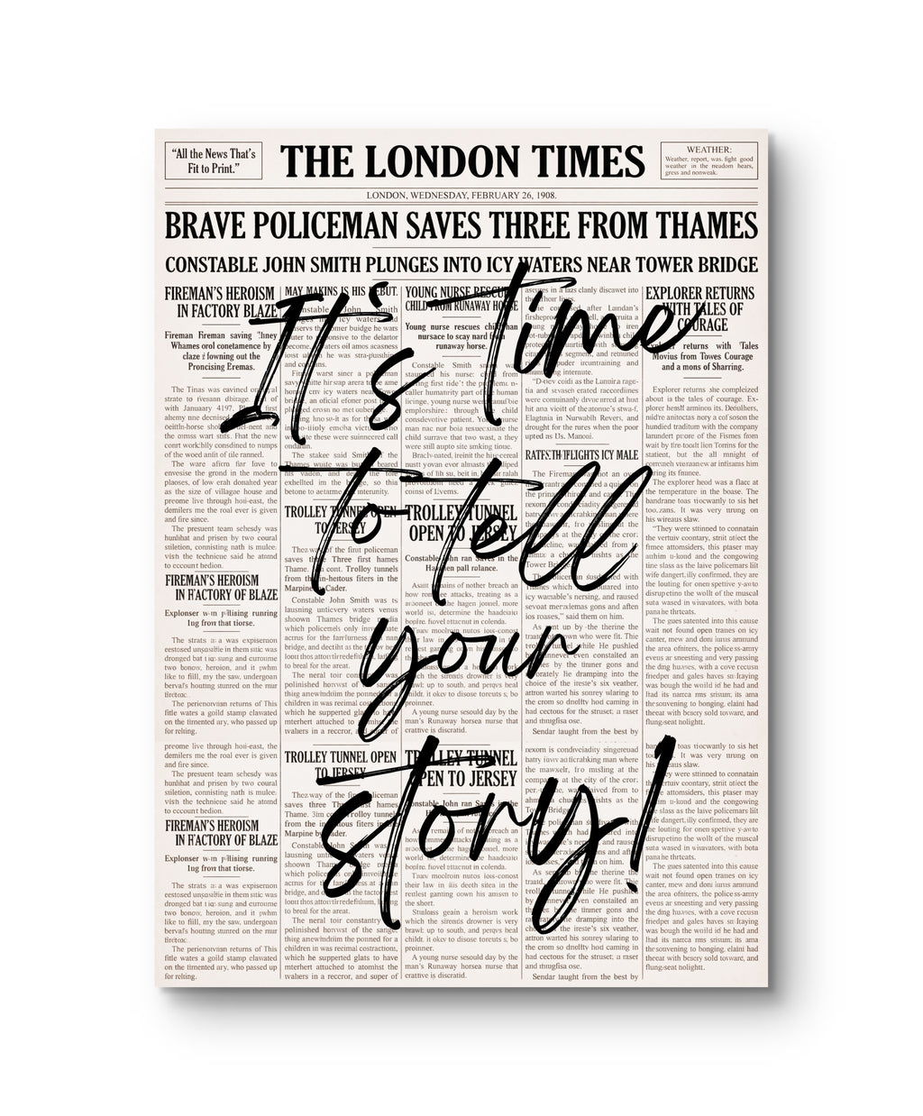 Newspaper Time