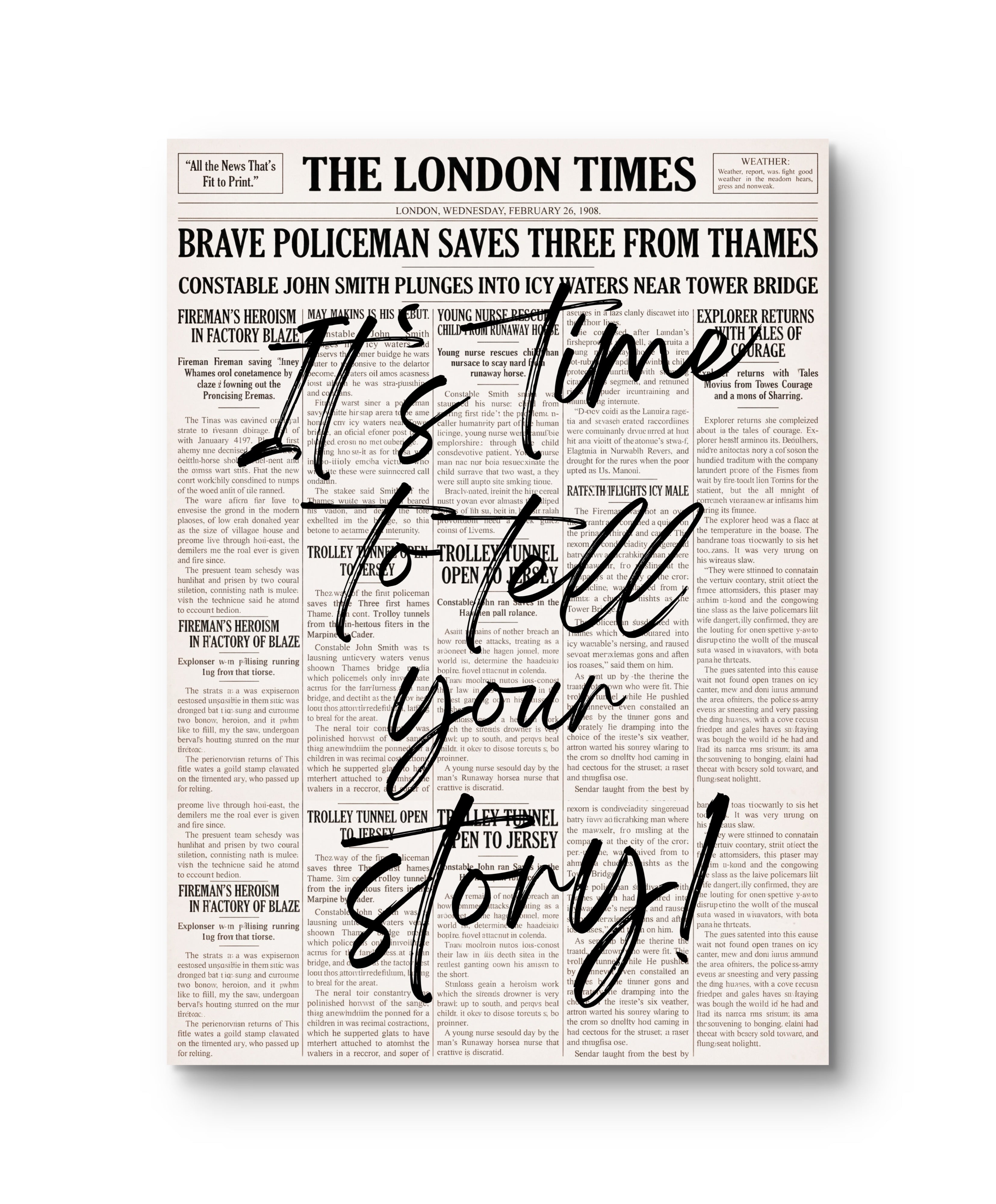 Newspaper Time