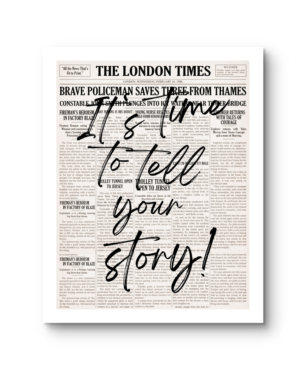 Newspaper Time