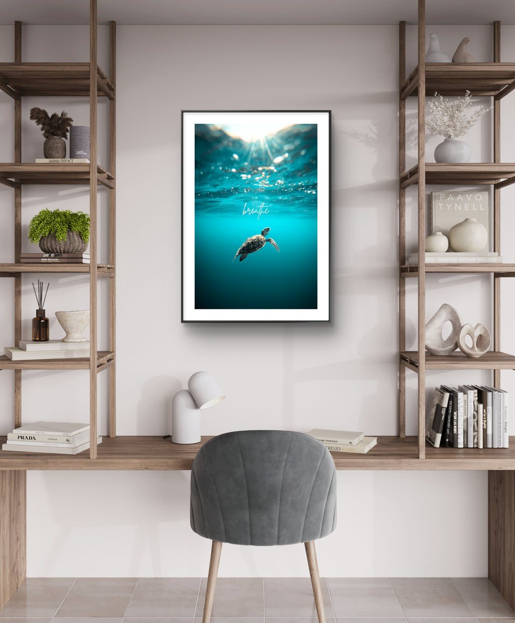 Breathe Ocean Turtle