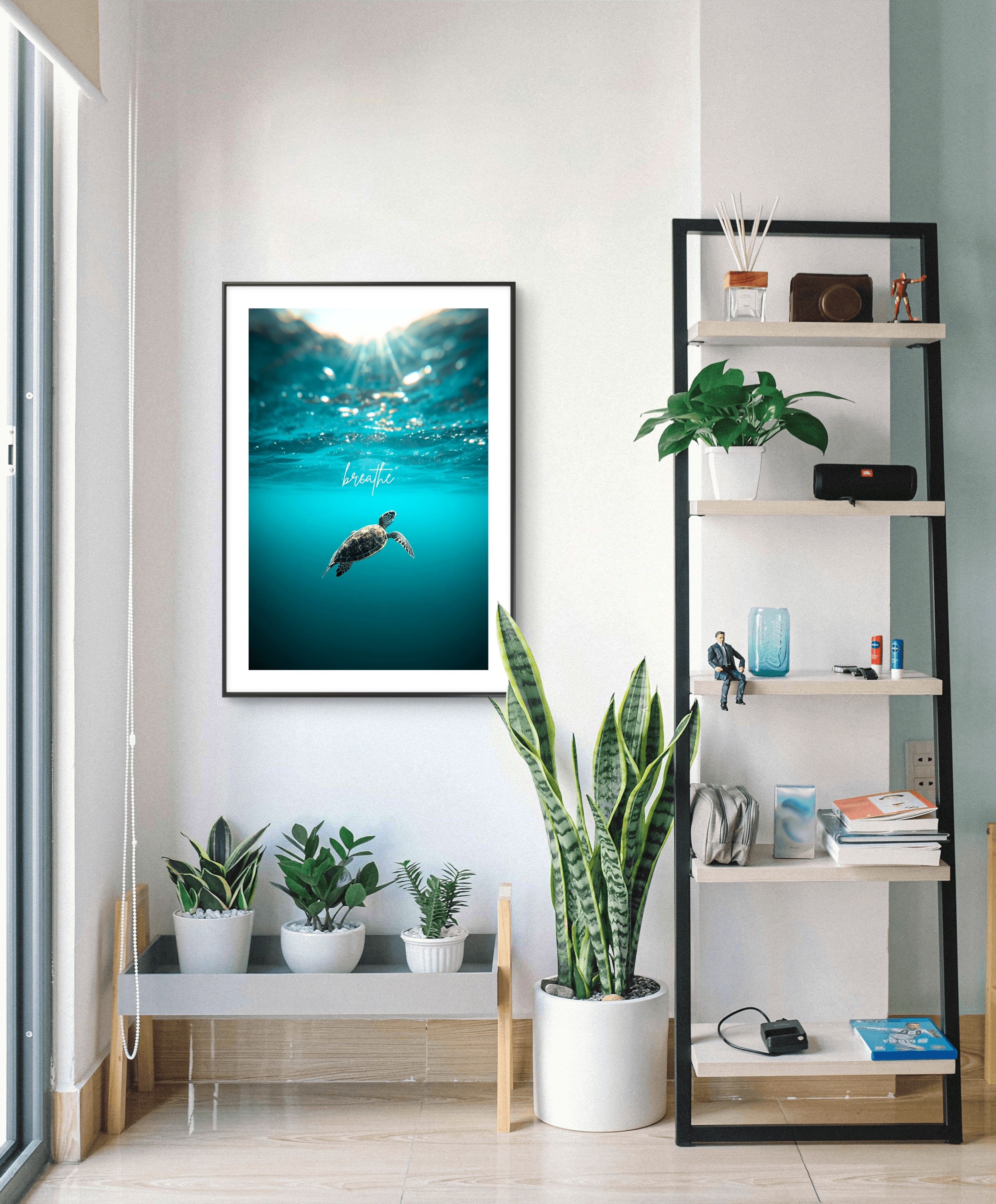 Breathe Ocean Turtle