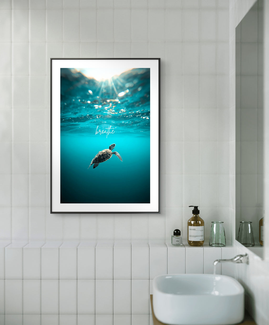 Breathe Ocean Turtle
