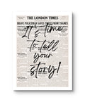 Newspaper Time
