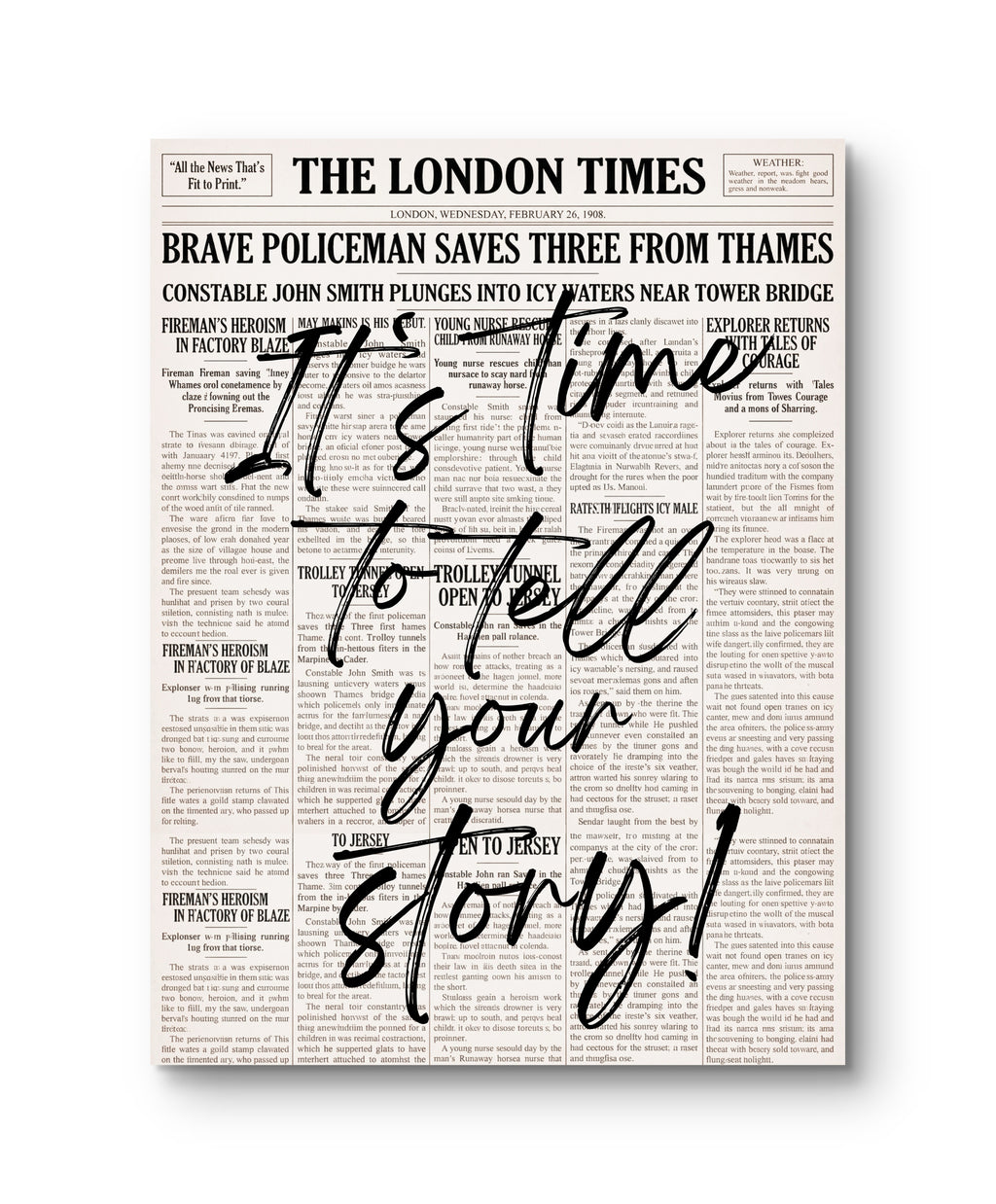 Newspaper Time