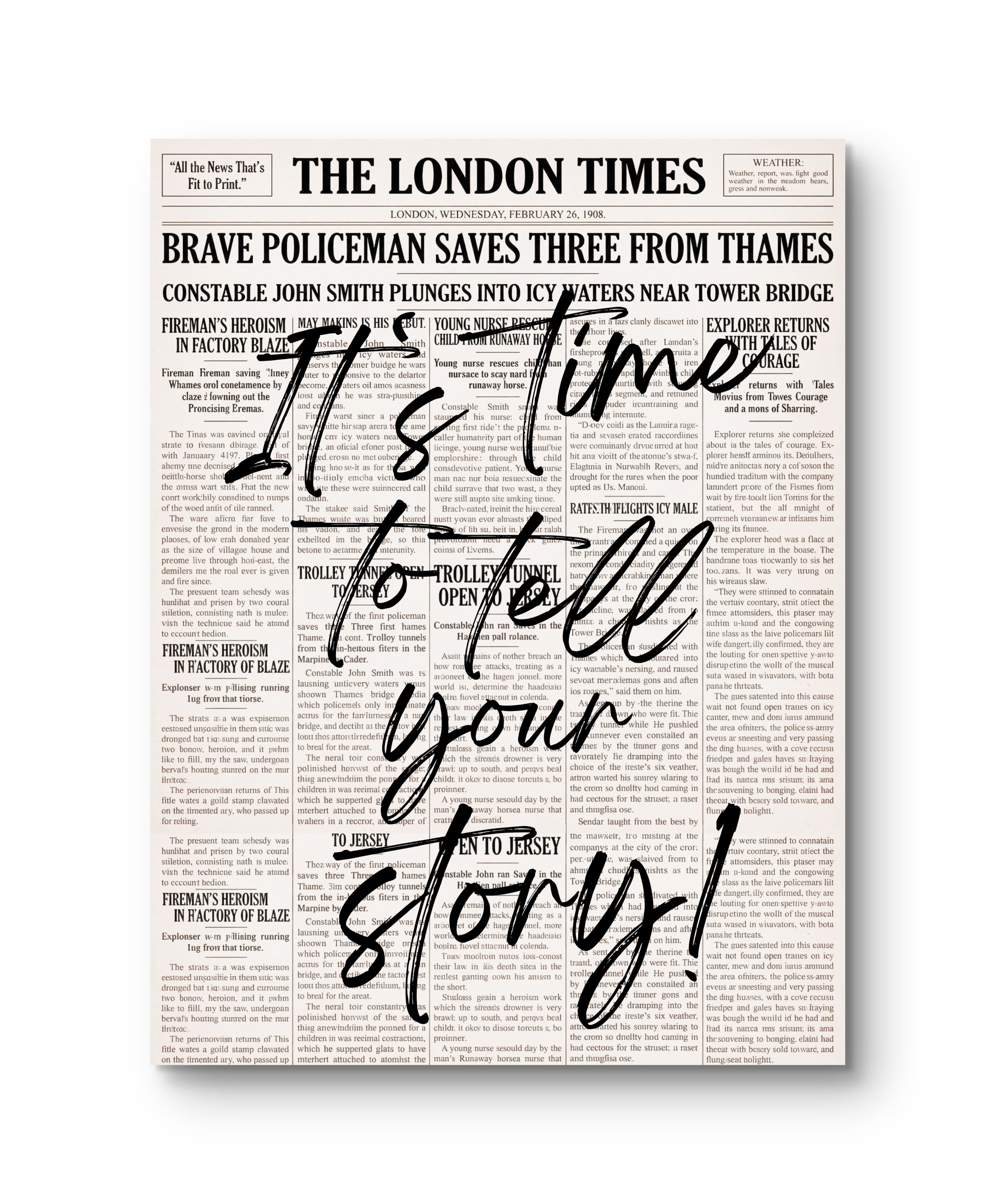 Newspaper Time