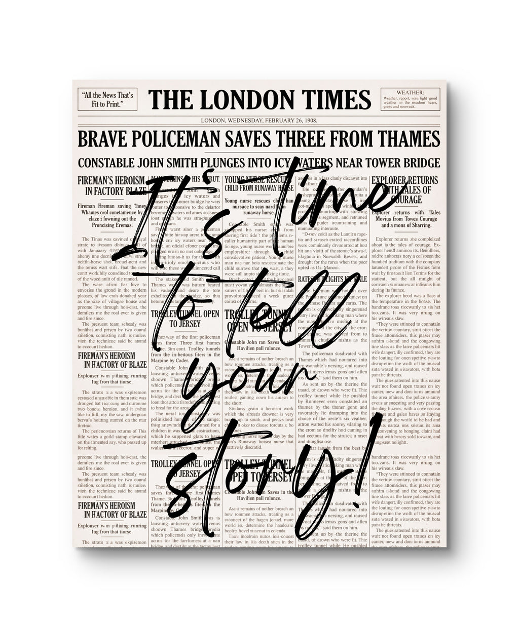 Newspaper Time