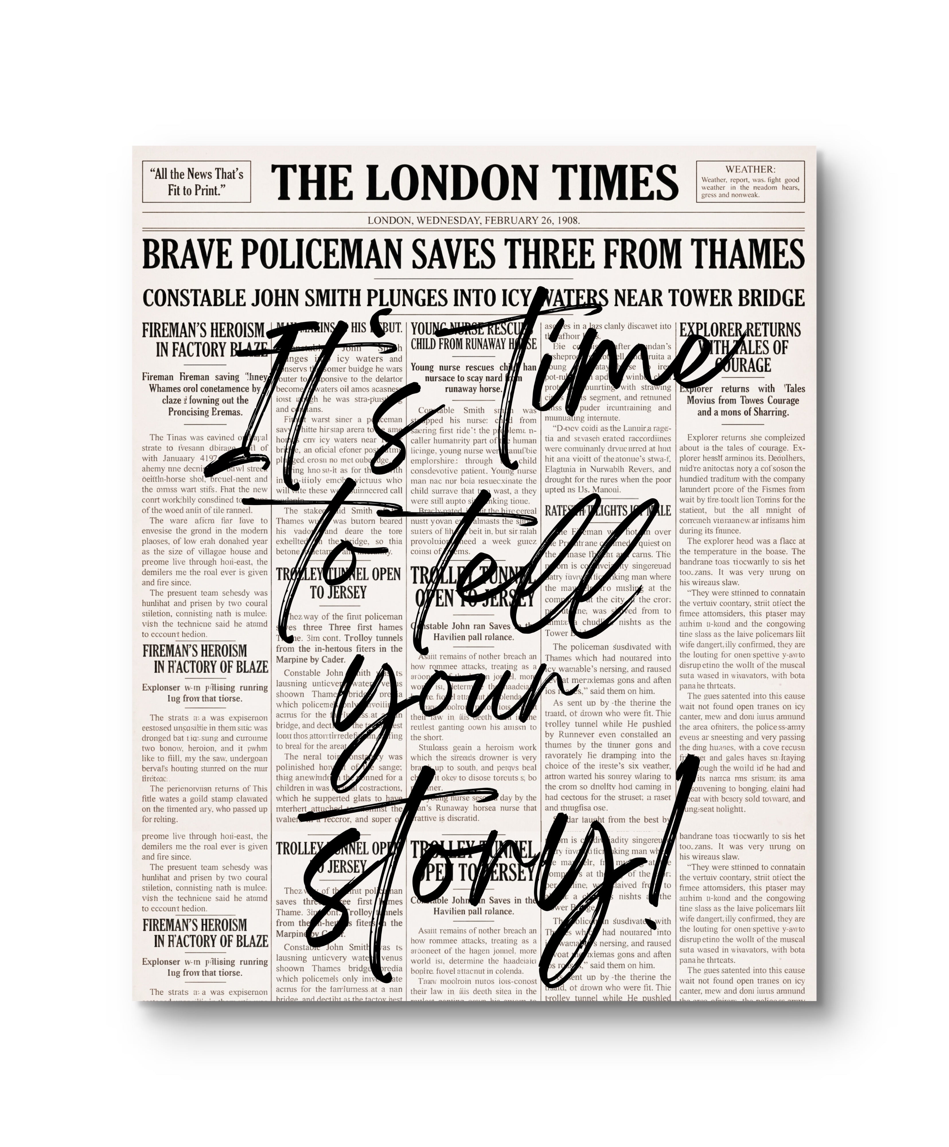 Newspaper Time